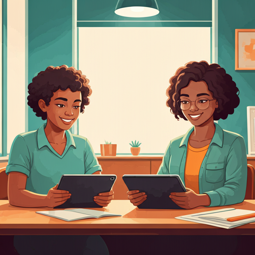 Contact illustration